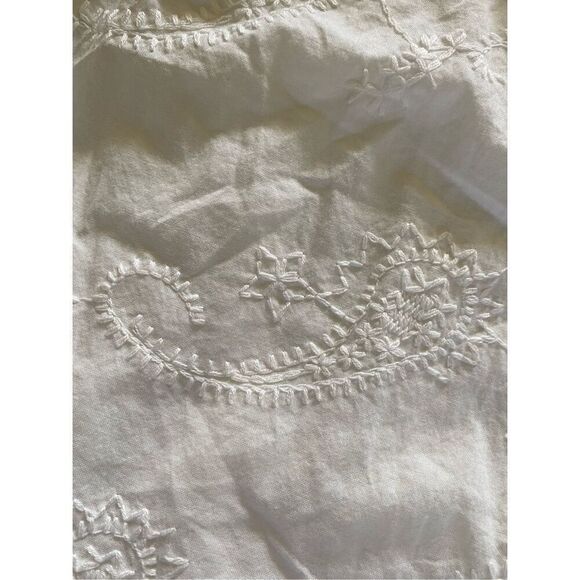 Torrid Maxi Dress White Cotton Voile Crochet Bride Wedding  Festival Boho NWT Ne - Picture 9 of 11